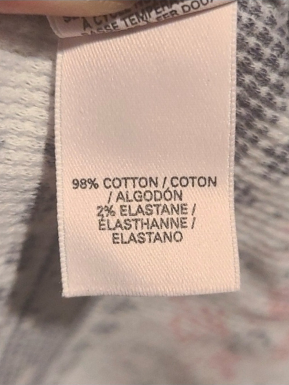 Victoria's Secret Pink Gray Thermal Top Pajama Night Shirt - Picture 7 of 7